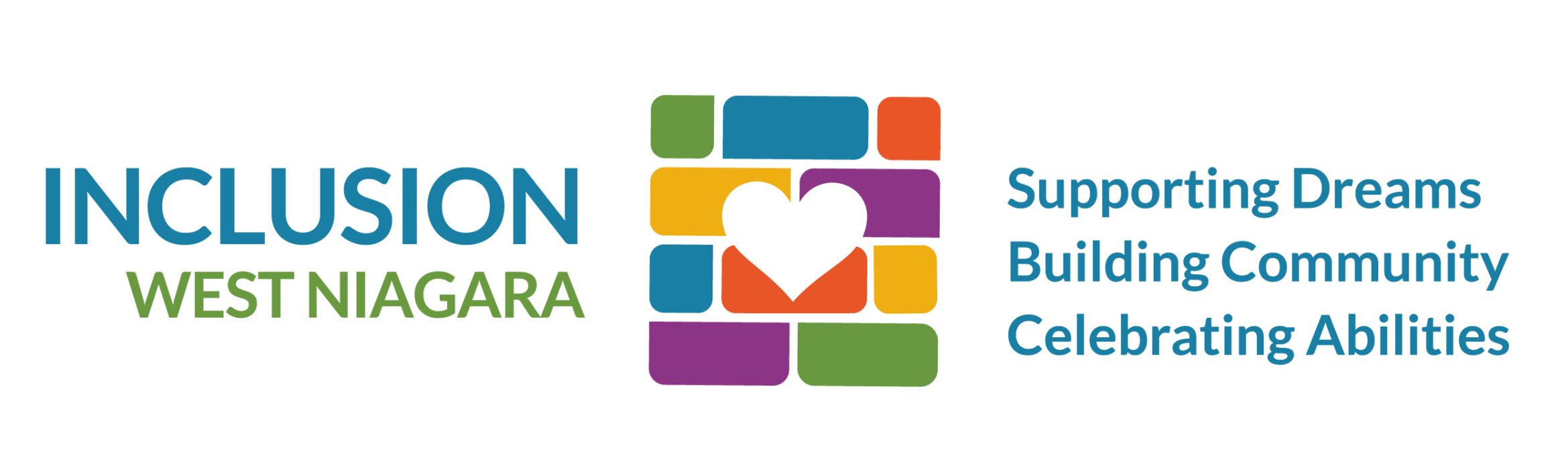 Inclusion West Niagara logo and tagline